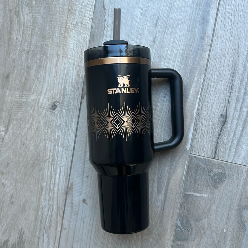 Black/Copper Stanley Deco Collection 40oz - EUC 🖤